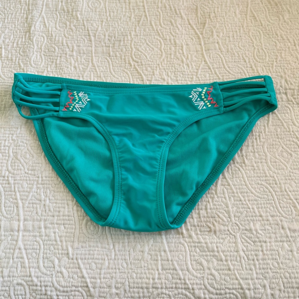 Teal bikini bottoms
